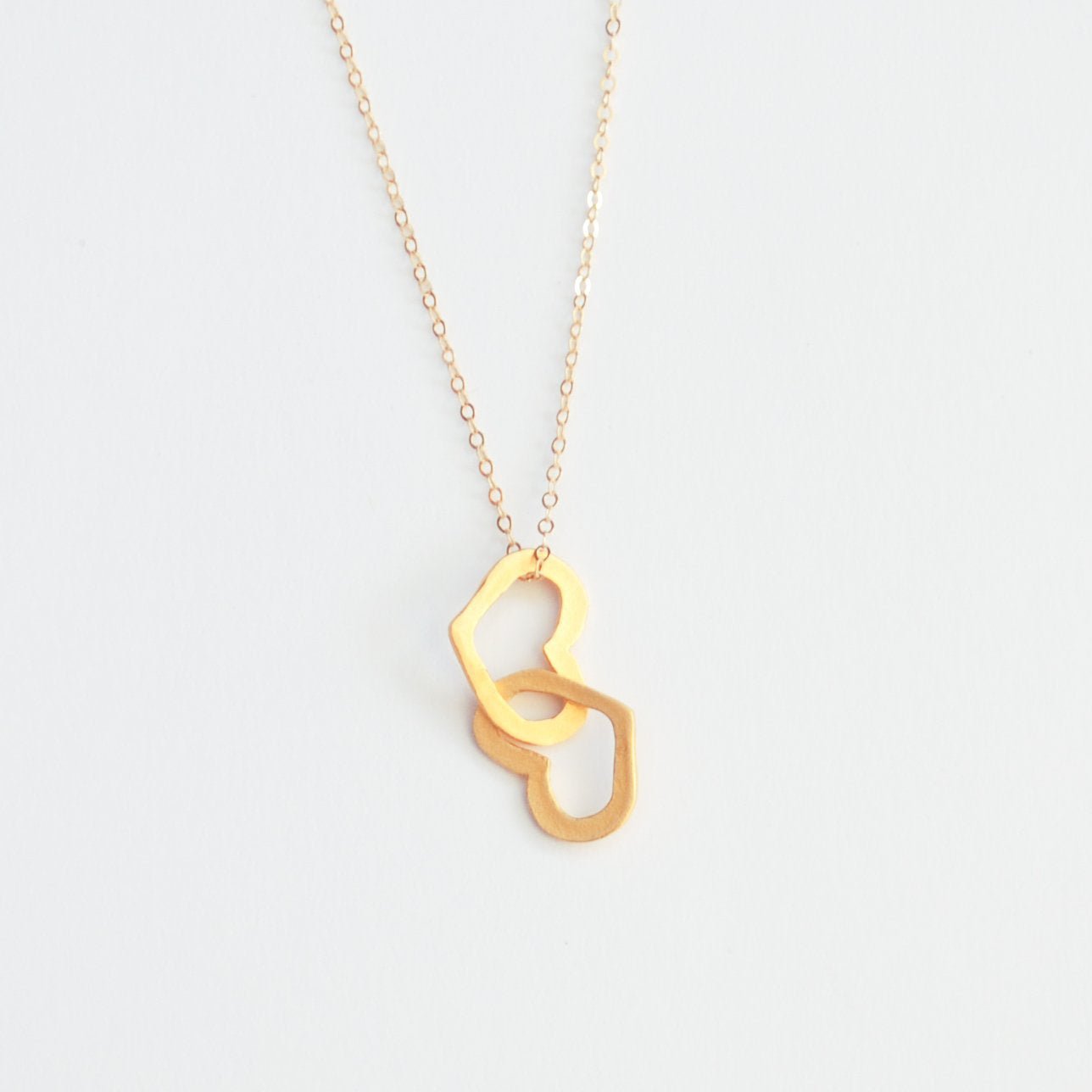 Lucinda Heart Necklace - Single or Double