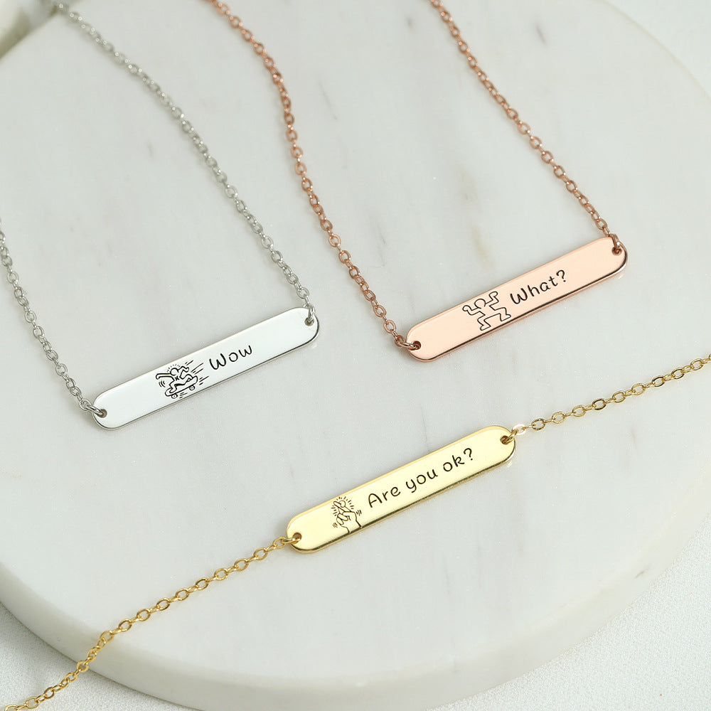 Classic Fashion Customizable Name Design Versatile Bracelet