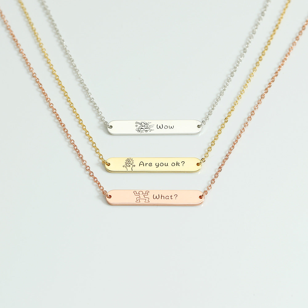 Classic Fashion Customizable Name Design Versatile Bracelet