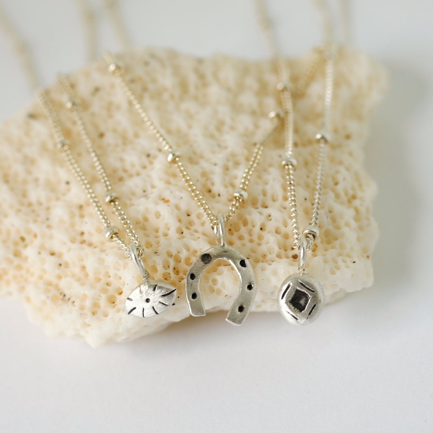 Labyrinth Tiny Charm Necklace