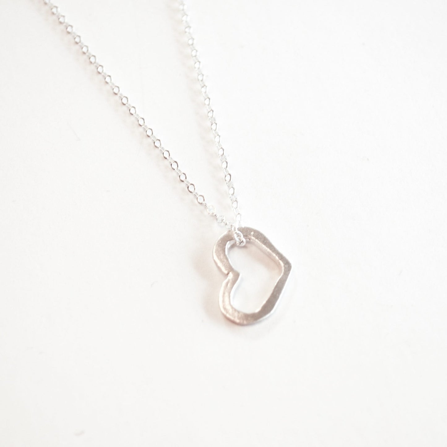 Lucinda Heart Necklace - Single or Double
